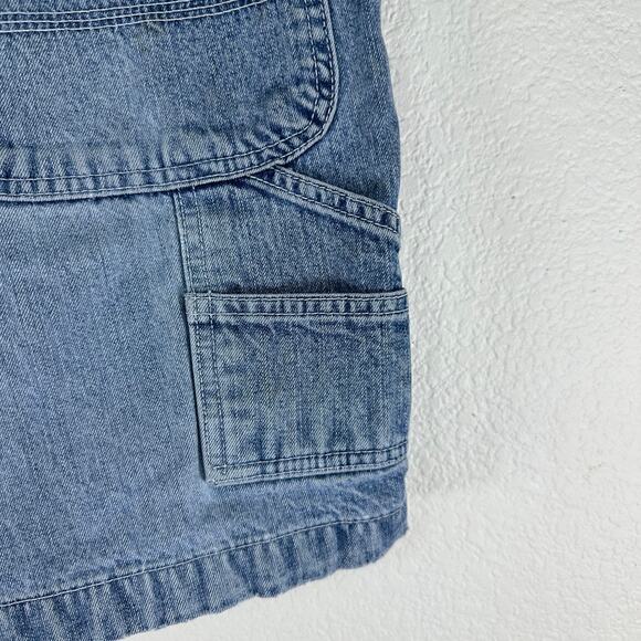 Carolina Blues 20W Carpenter Denim Shorts 100% Cotton High Rise Workwear - Picture 11 of 11